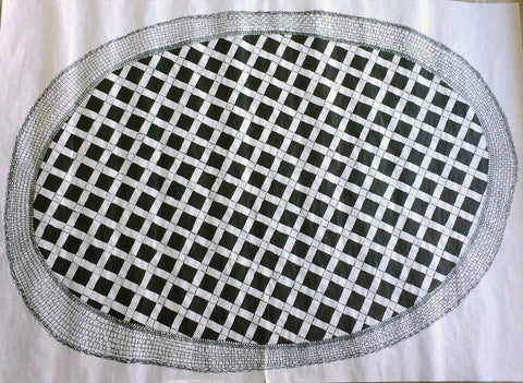 kate garman fiber artist pattern example tuft the world rug tufting