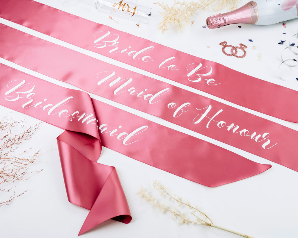 Hens Party Sash Package - Bride to Be Bridal Party