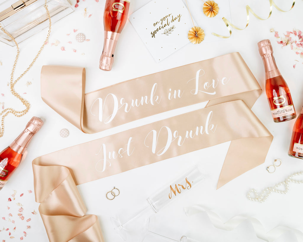 Hens Party Sash Package - Drunk in Love/Just Drunk