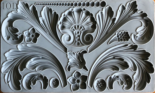 IOD Acanthus Scroll Mould by Iron Orchid Designs