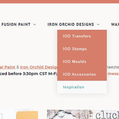 IOD Inspiration and Fusion Mineral Paint Inspiration