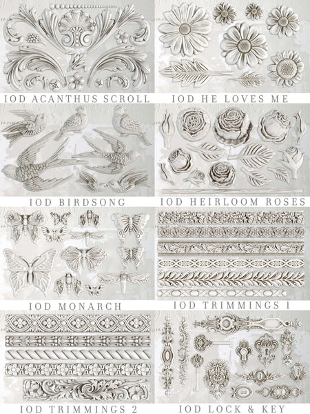 IOD Decor Moulds New Fall 2019 Release