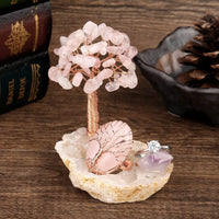 asd038903 jovivi natural rose quartz agate base home decor