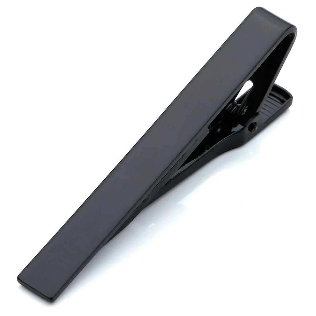 Jovivi black initials mens tie bar clip personalize name on the tie clip