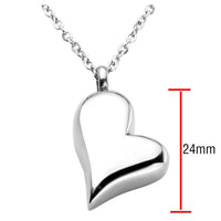 joviviv heart pet cremation jewelry urn ashes necklace for women