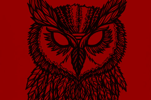 Athena the Great Horned Owl by Sean Martorana