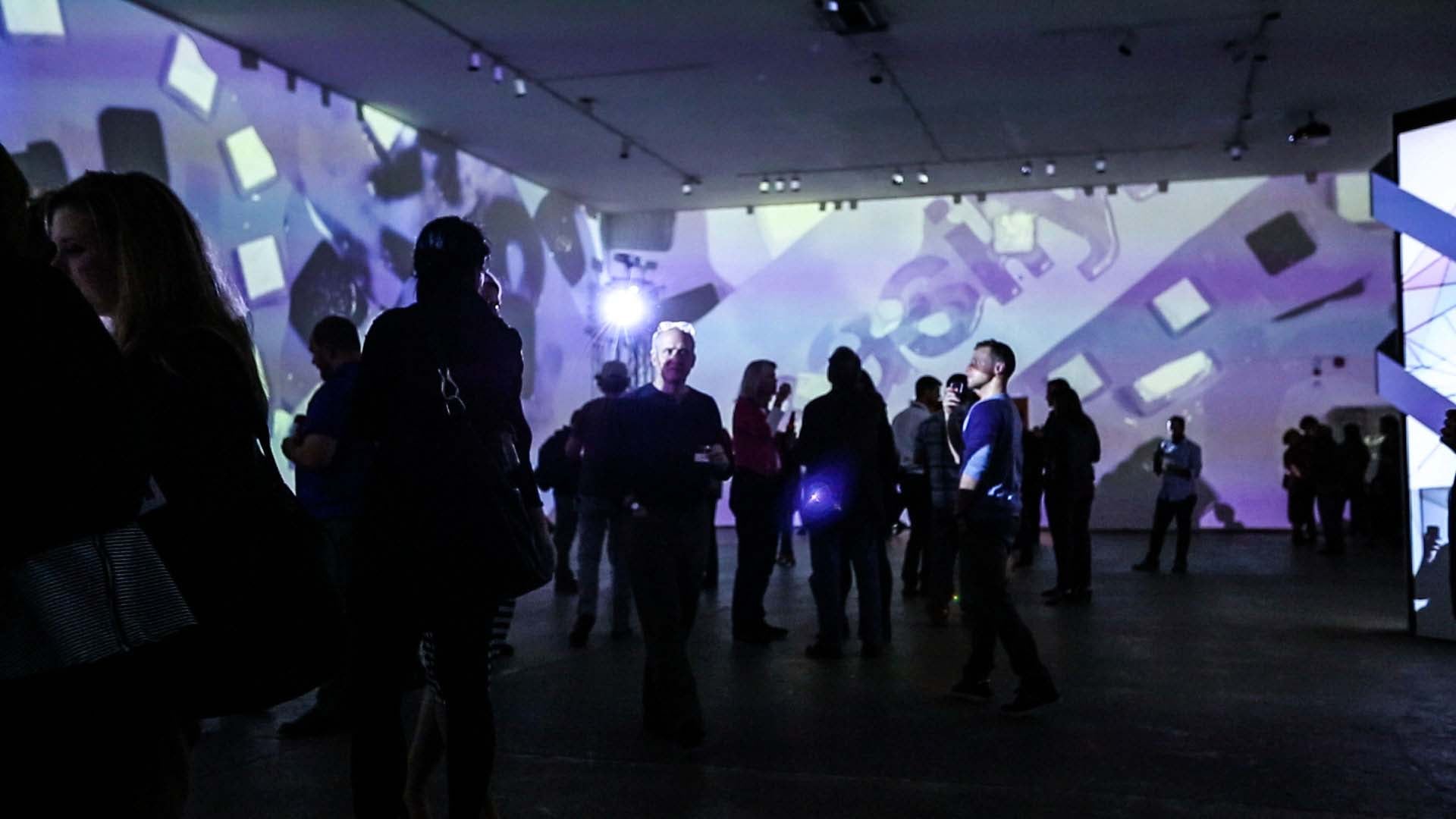 DesignPhiladelphia by Sean Martorana and Dejha Ti - Exhibition Projection Mapping