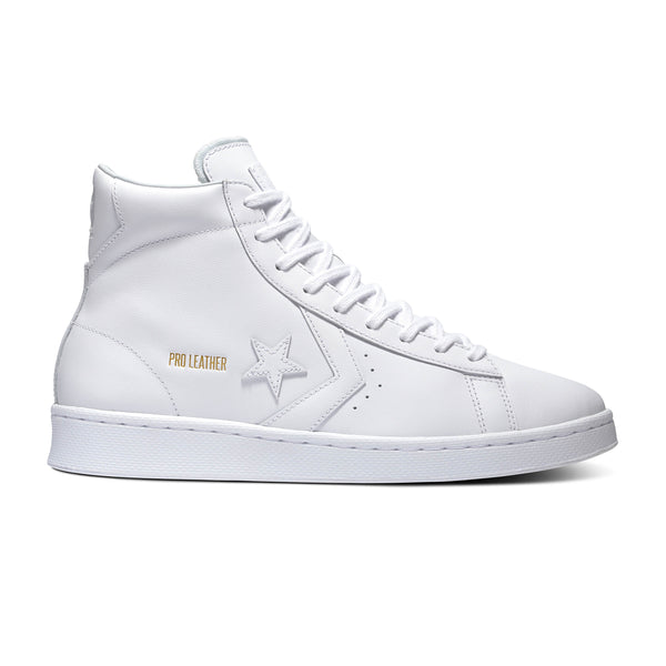 converse pro leather triple white