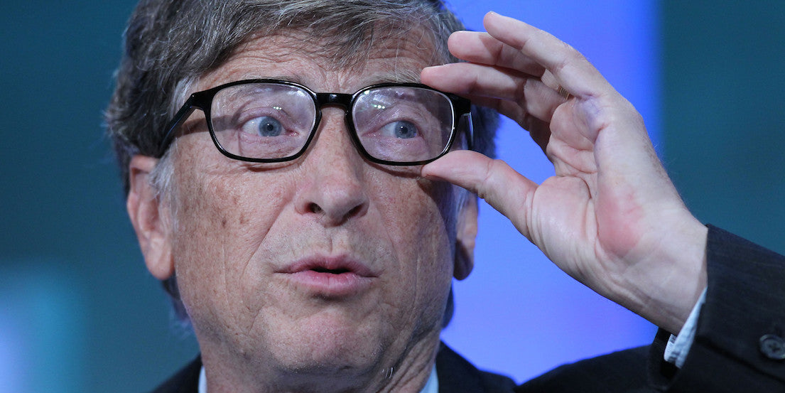 Bill Gates Silver Lining Glasses
