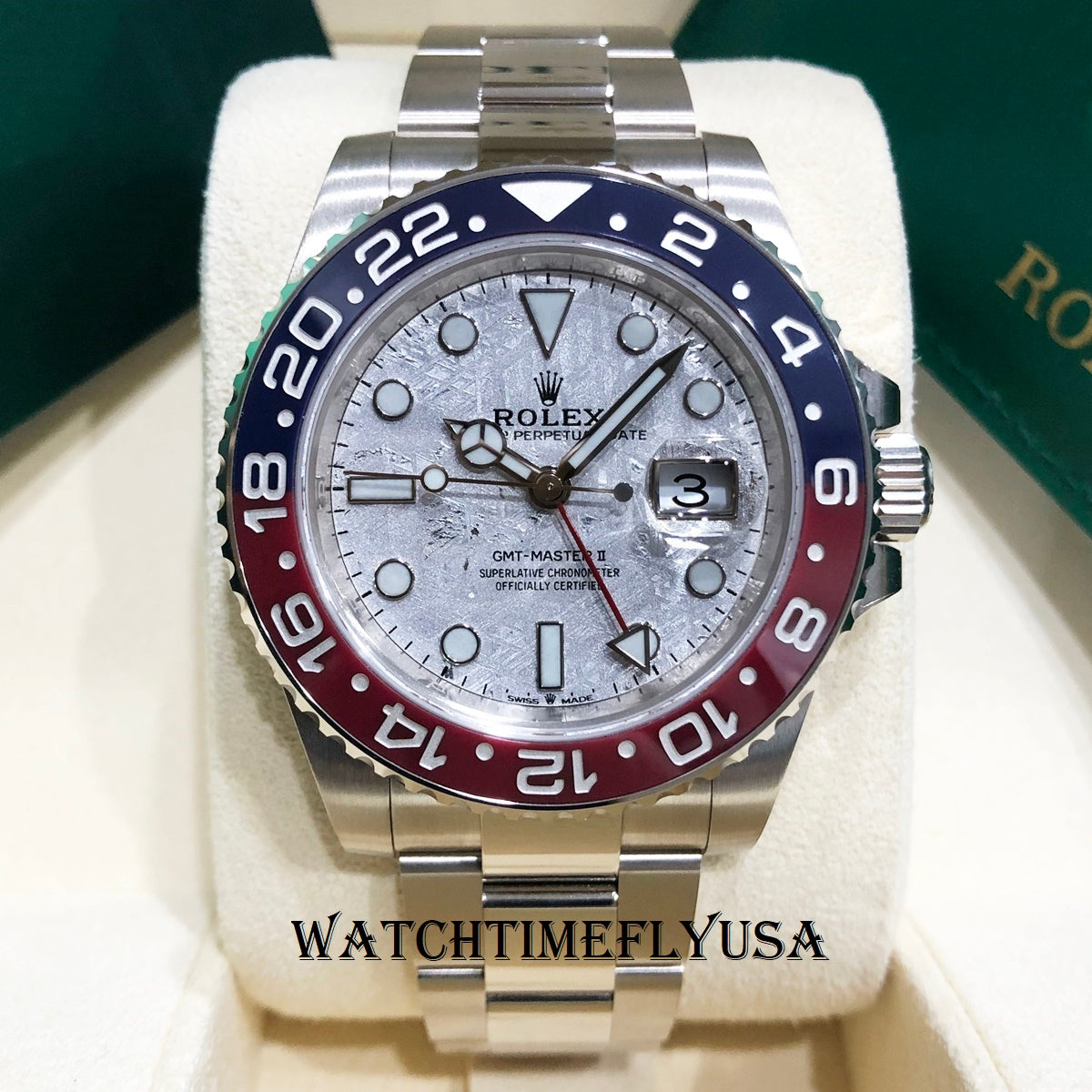 Rolex 126719 White Gold GMT-Master II 