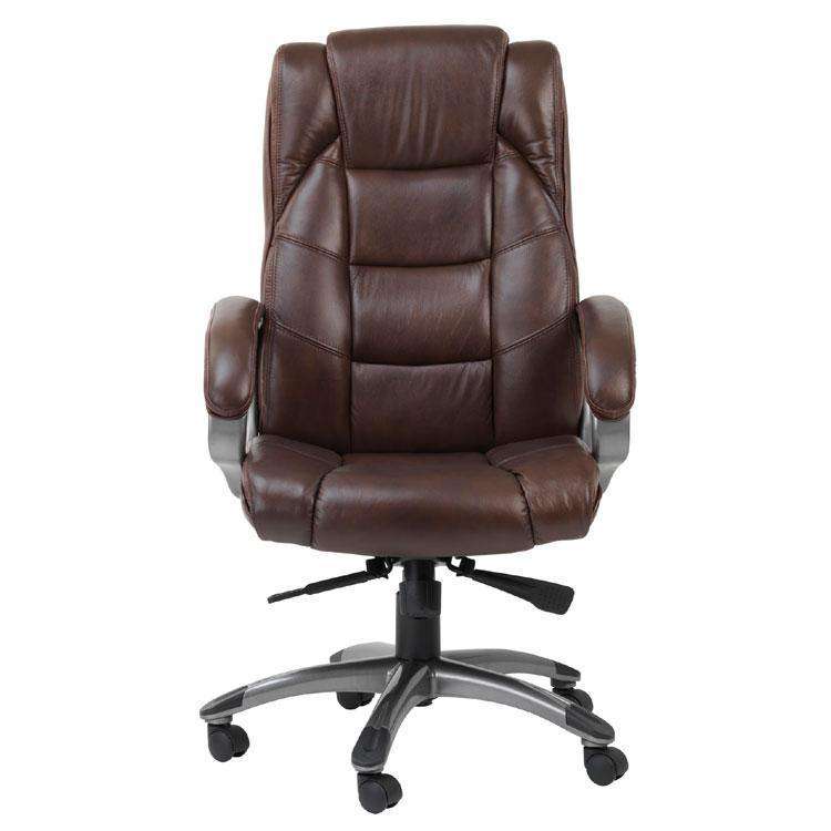 alex leather desk chair