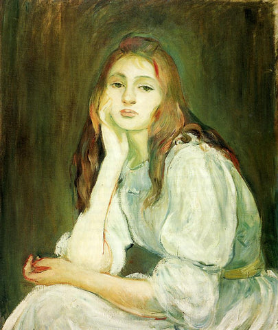 Berthe Morisot - Portrait of Daughter Julie 