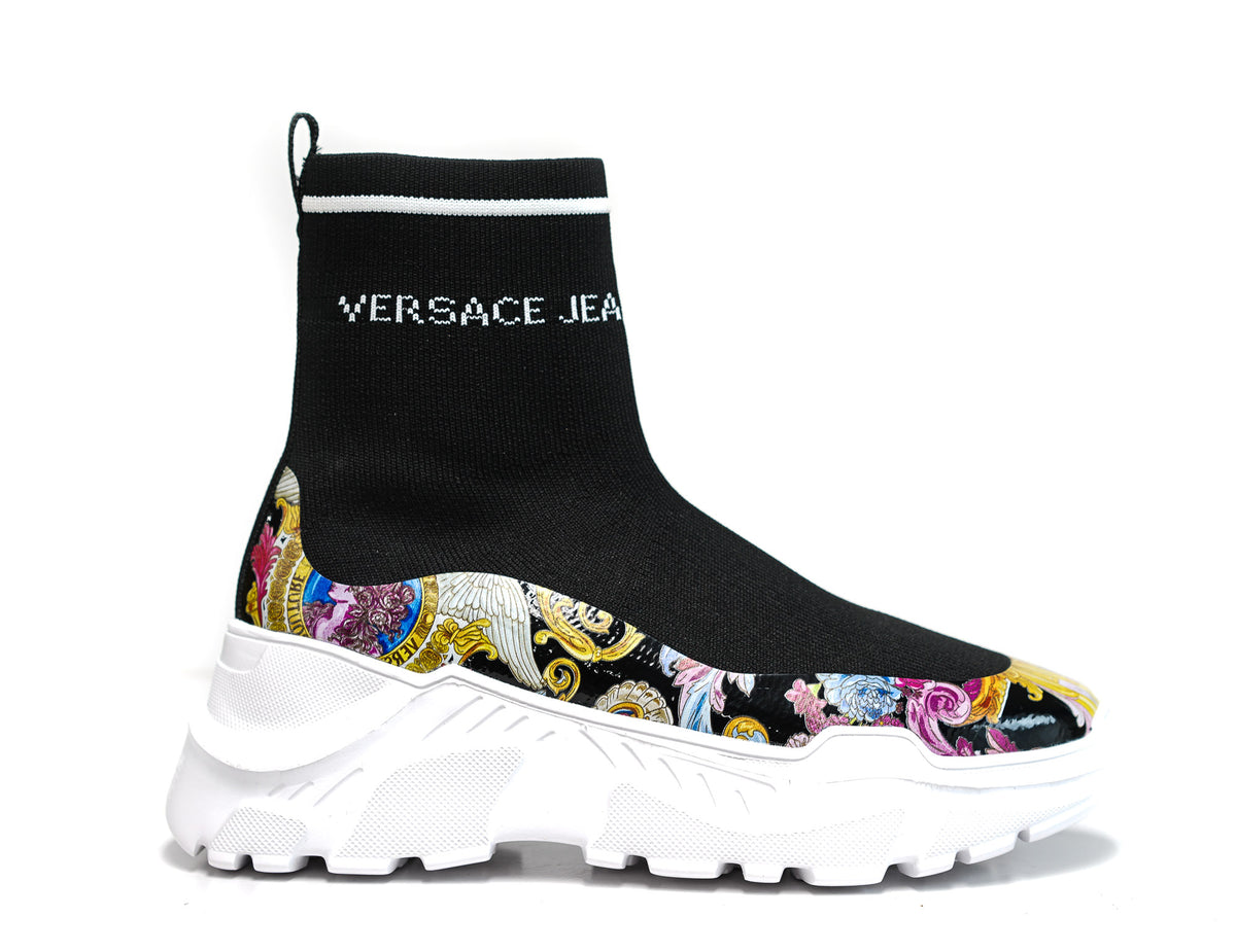 womens versace sock trainers