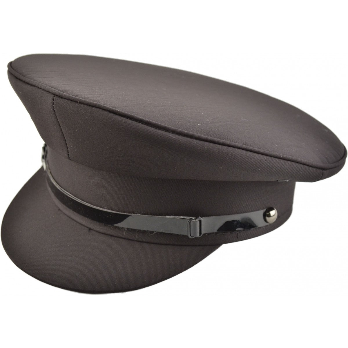 military peaked hat