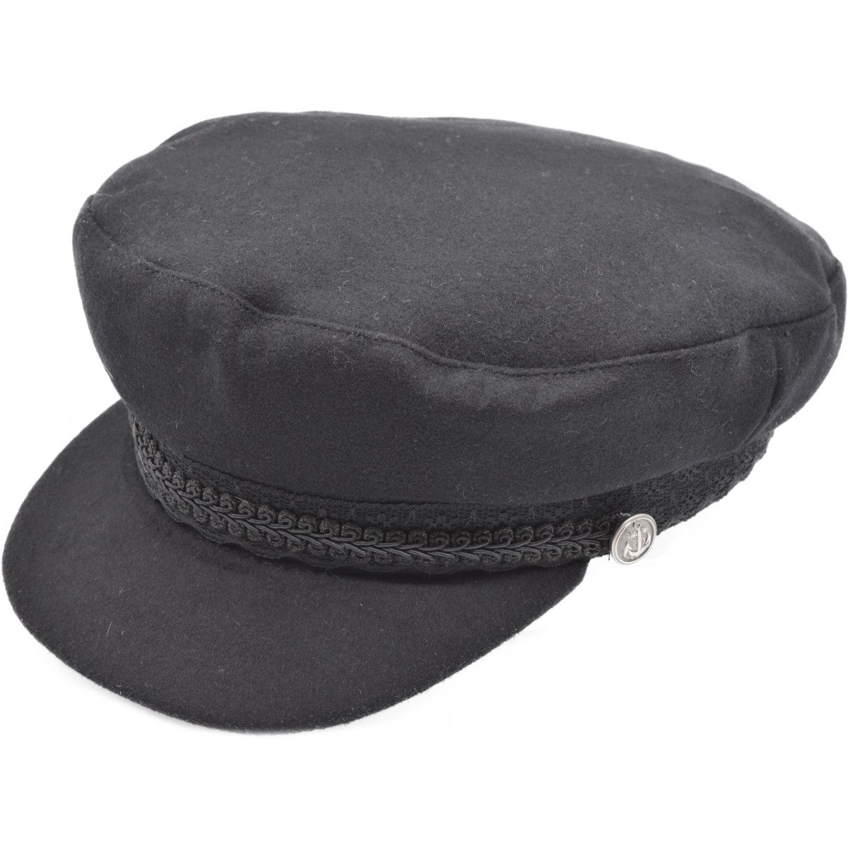 black breton hat