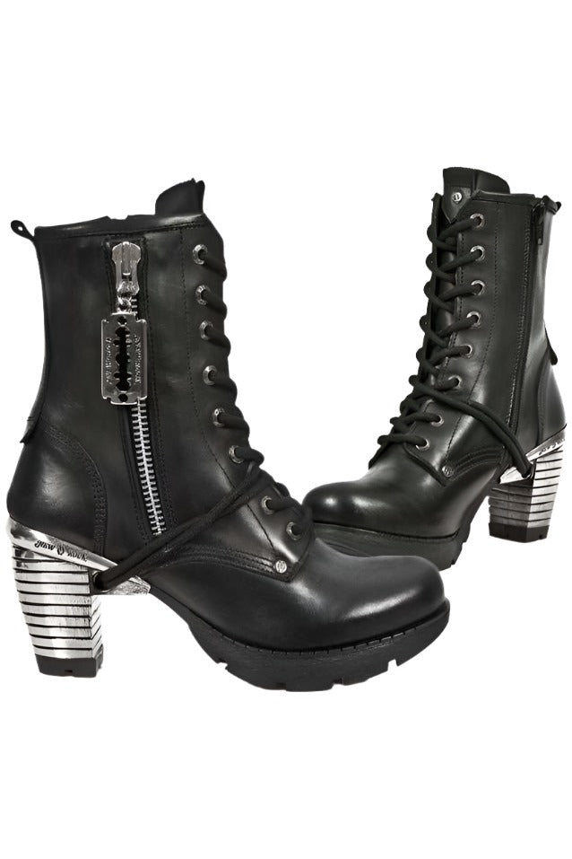 new rock ankle boots
