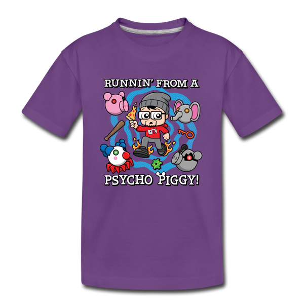 lag Scully gys FGTeeV Psycho Piggy! T-Shirt (Youth) - FGTeeV Official Store