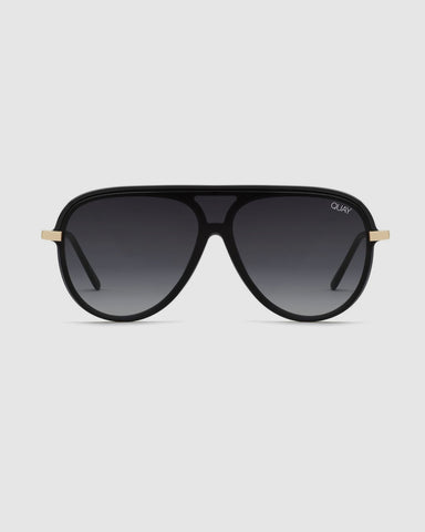 Quay Mod Star Sunnies - Gold/Green