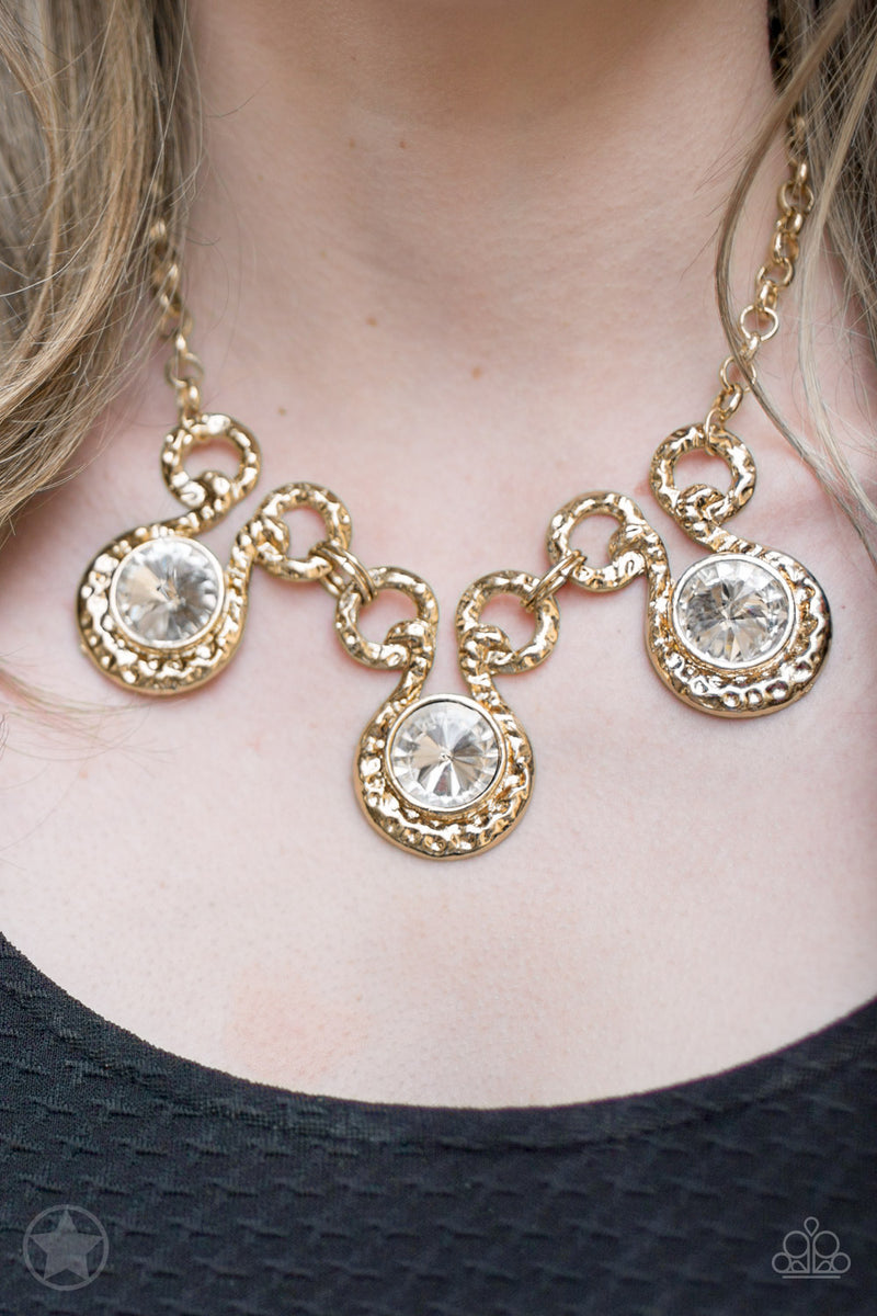 Paparazzi Accessories - Hypnotized - Gold Necklace - Rochelle's ...