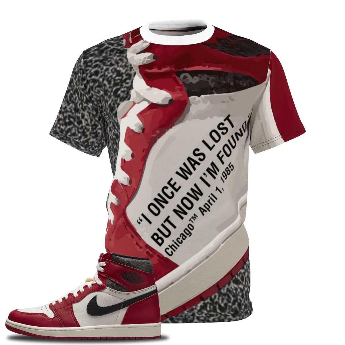 chicago jordan 1 shirt