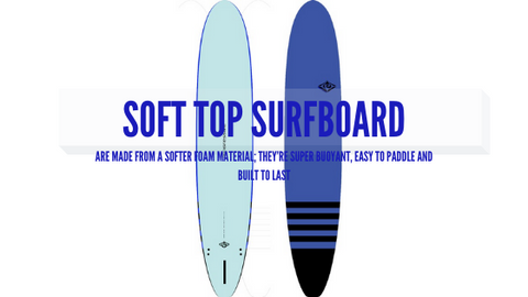 Soft top surfboard or commonly called ''foamies''.