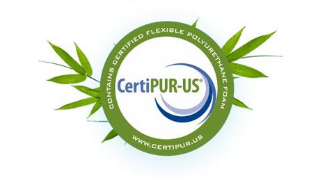 CertiPUR-US memory foam pillow