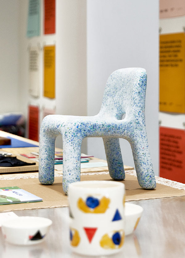 Charlie Chair Ocean at Guilt Free? Exhibition by FranklinTill, London. UK