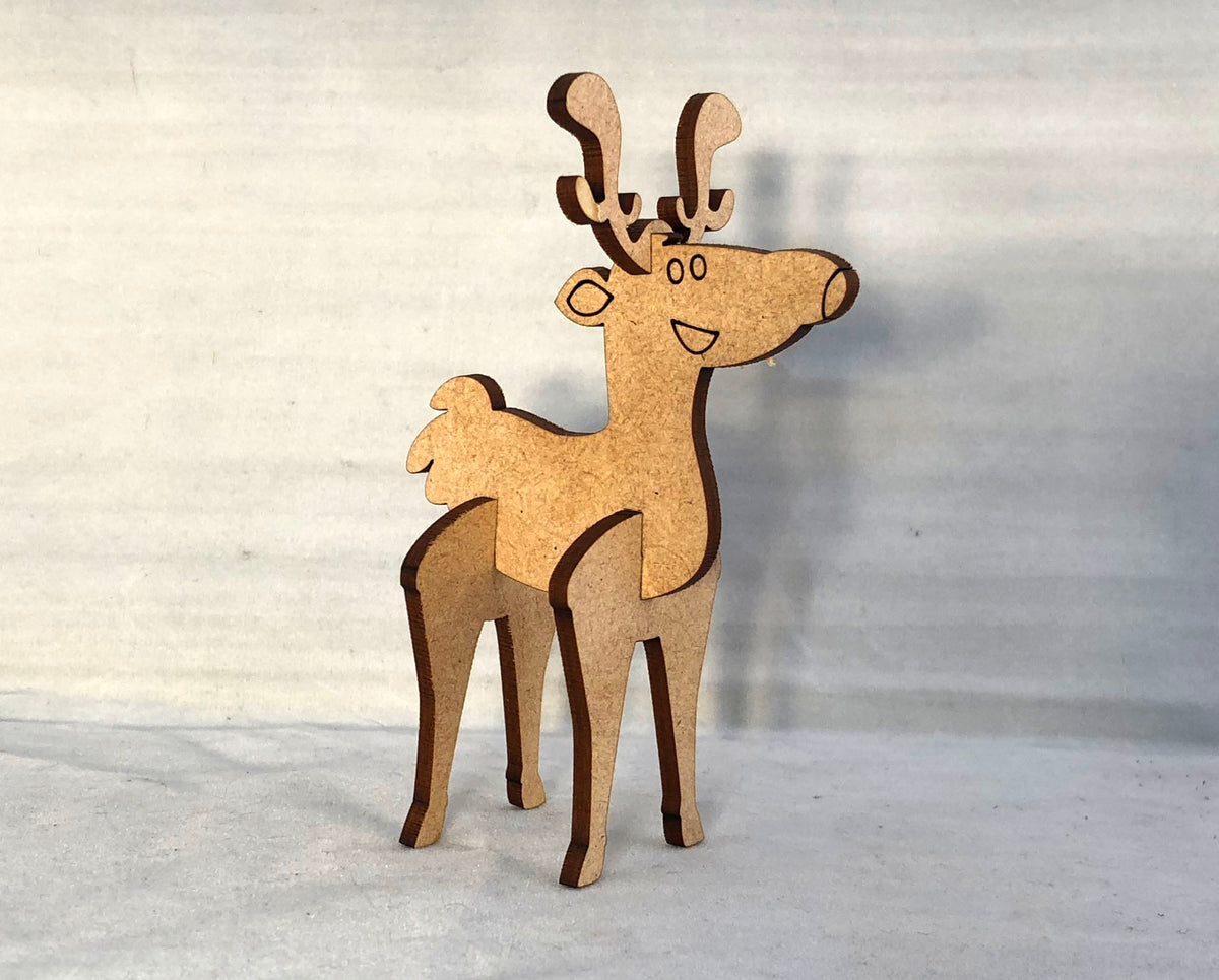 3d Reindeer