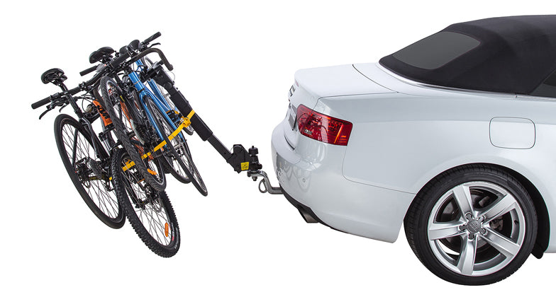 towball mounted bike rack