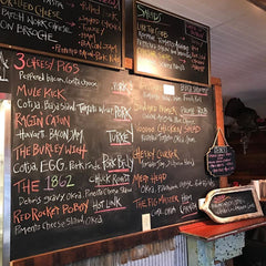 Wood Shack Menu