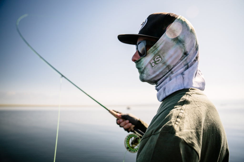 Tom Lippen side profile, fishing