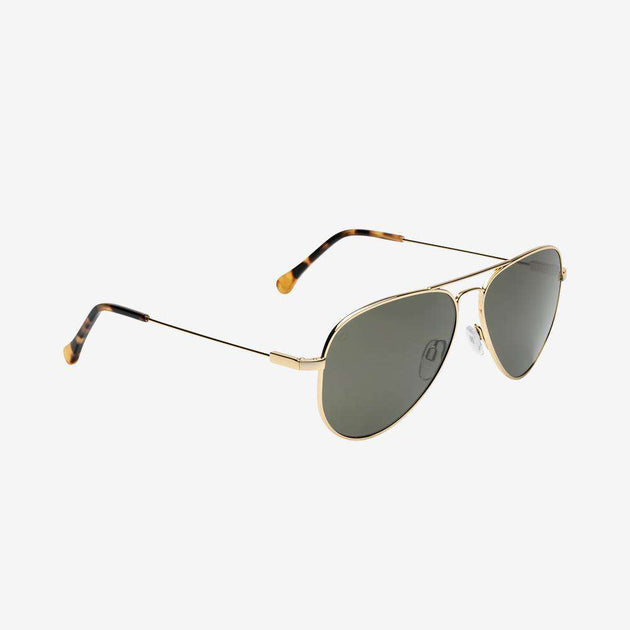 Electric Visual AV1 XL Gold OHM Clear Sunglasses 