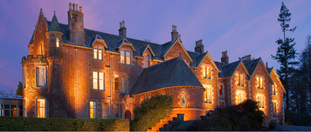 We supplied beautiful blankets to this luxury hotel in Scotland