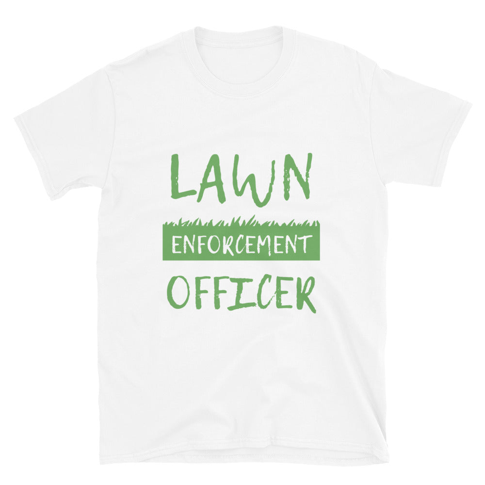 Aiw Wfdnn Lawn Enforcement Officer Lady T-Shirts Short-Sleeve