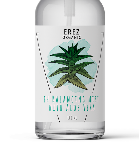 pH Balancing Mist with Aloe Vera by EREZ Organic