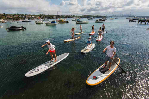 Watsons Bay SUP lessons and group sessions