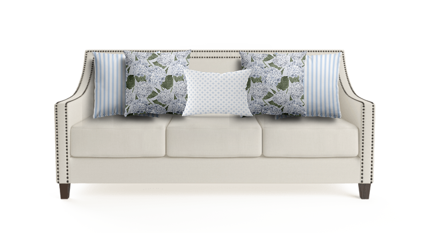 Cushion Arrangement Sofa