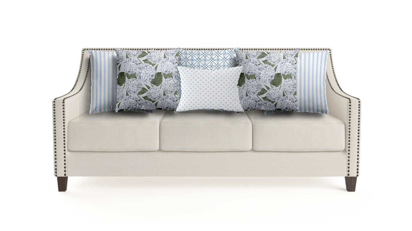 Cushion Arrangement Sofa