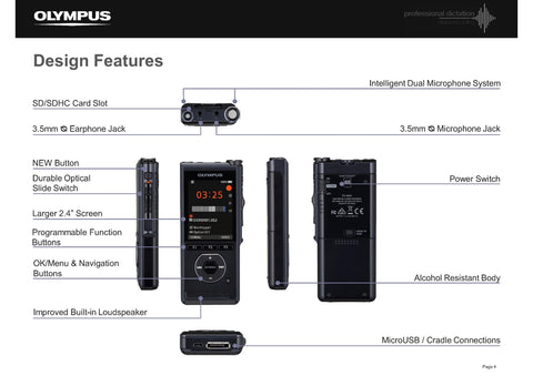 voice recorder machine dictation