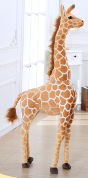 huge stuffed giraffe