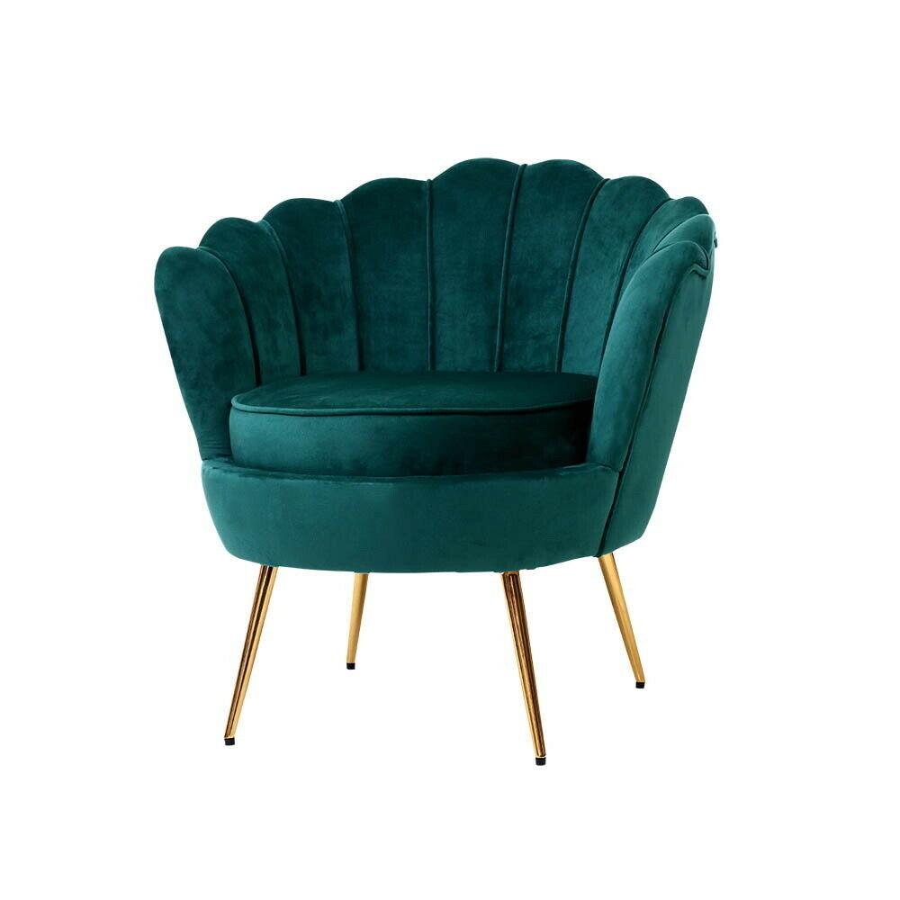 teal accent arm chair