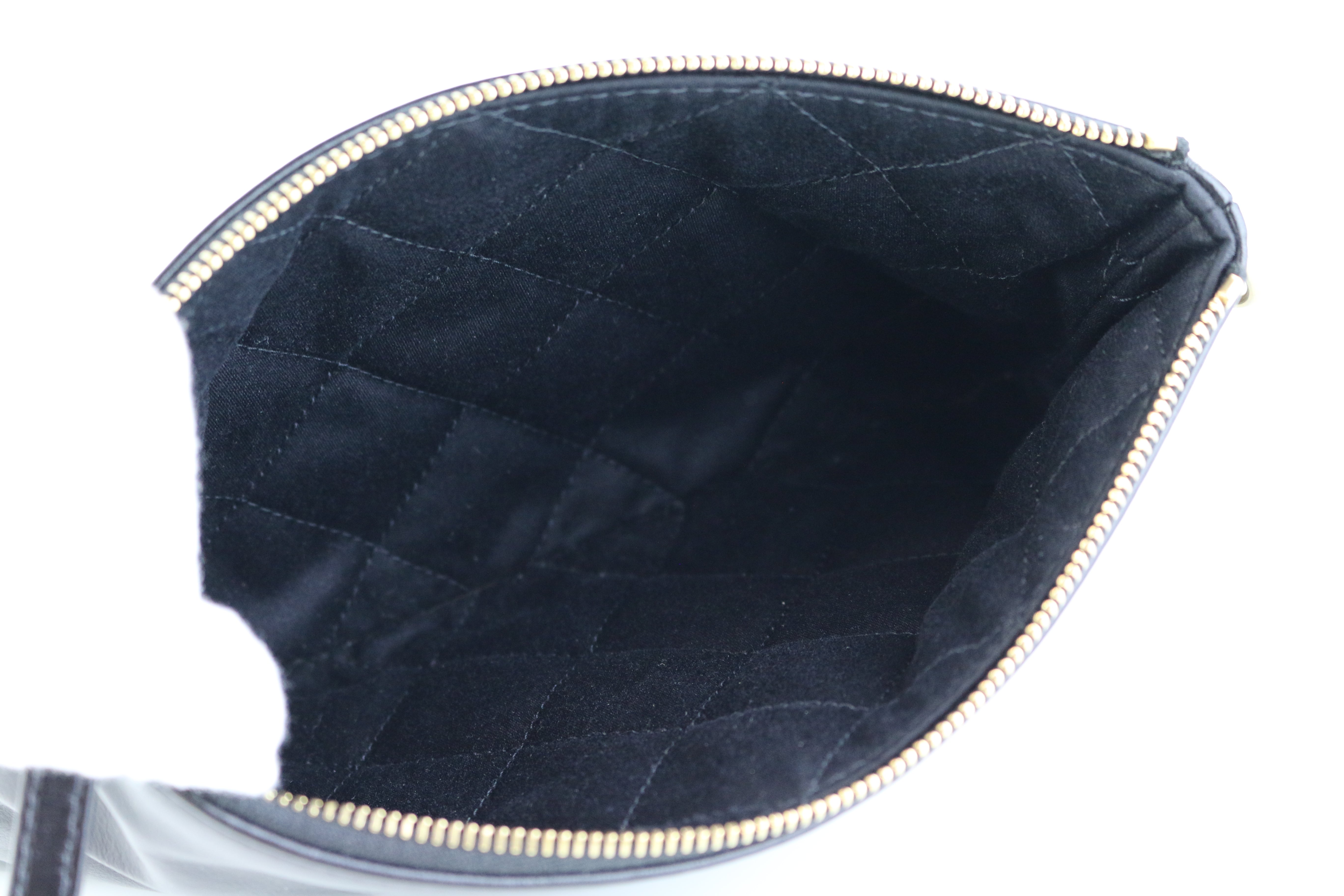 Black Shiny Calfskin Small 22