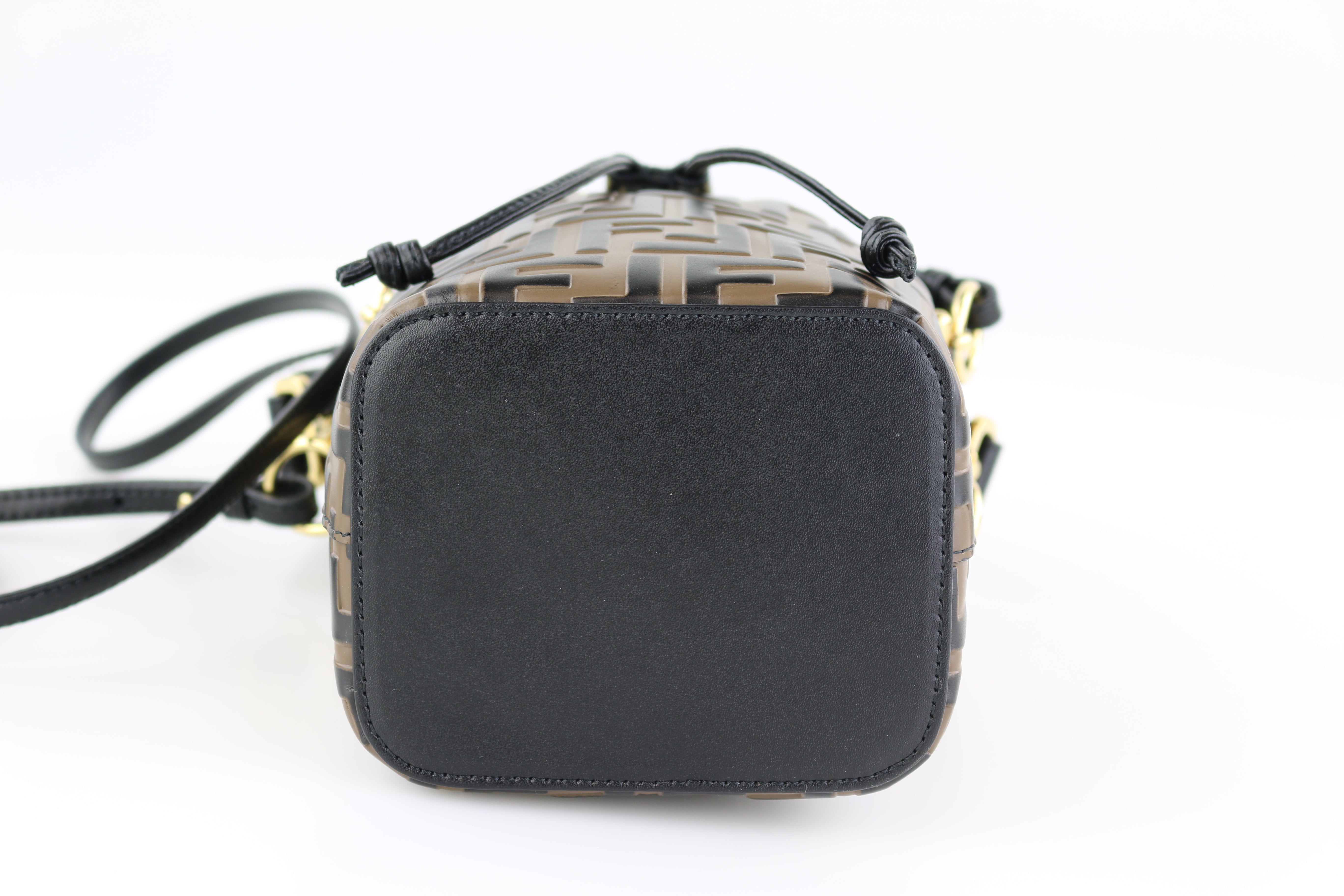 Brown Leather Mini Mon Tresor Bag