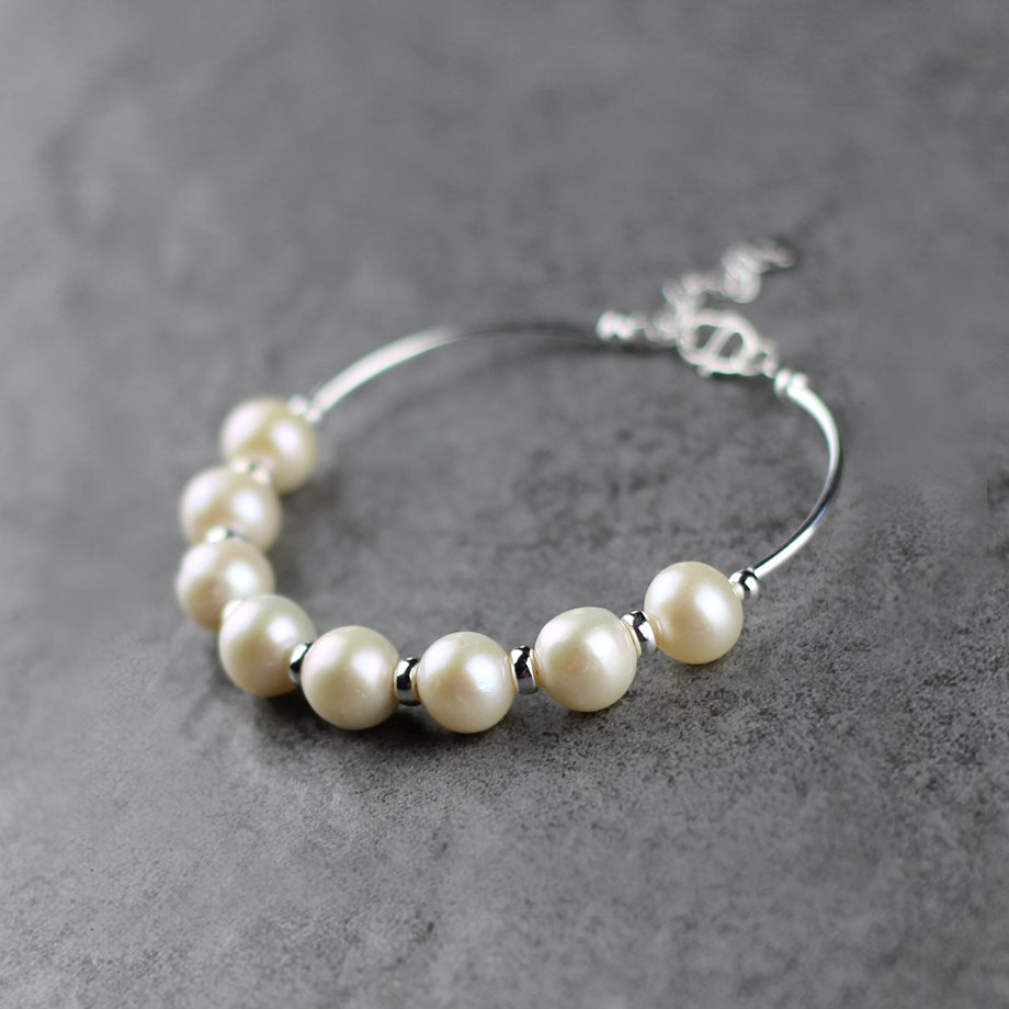 pearl beads bracelets women girl