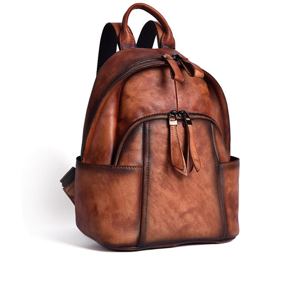 ladies leather backpack purse