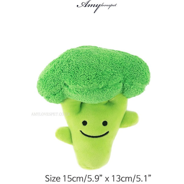 broccoli dog toy