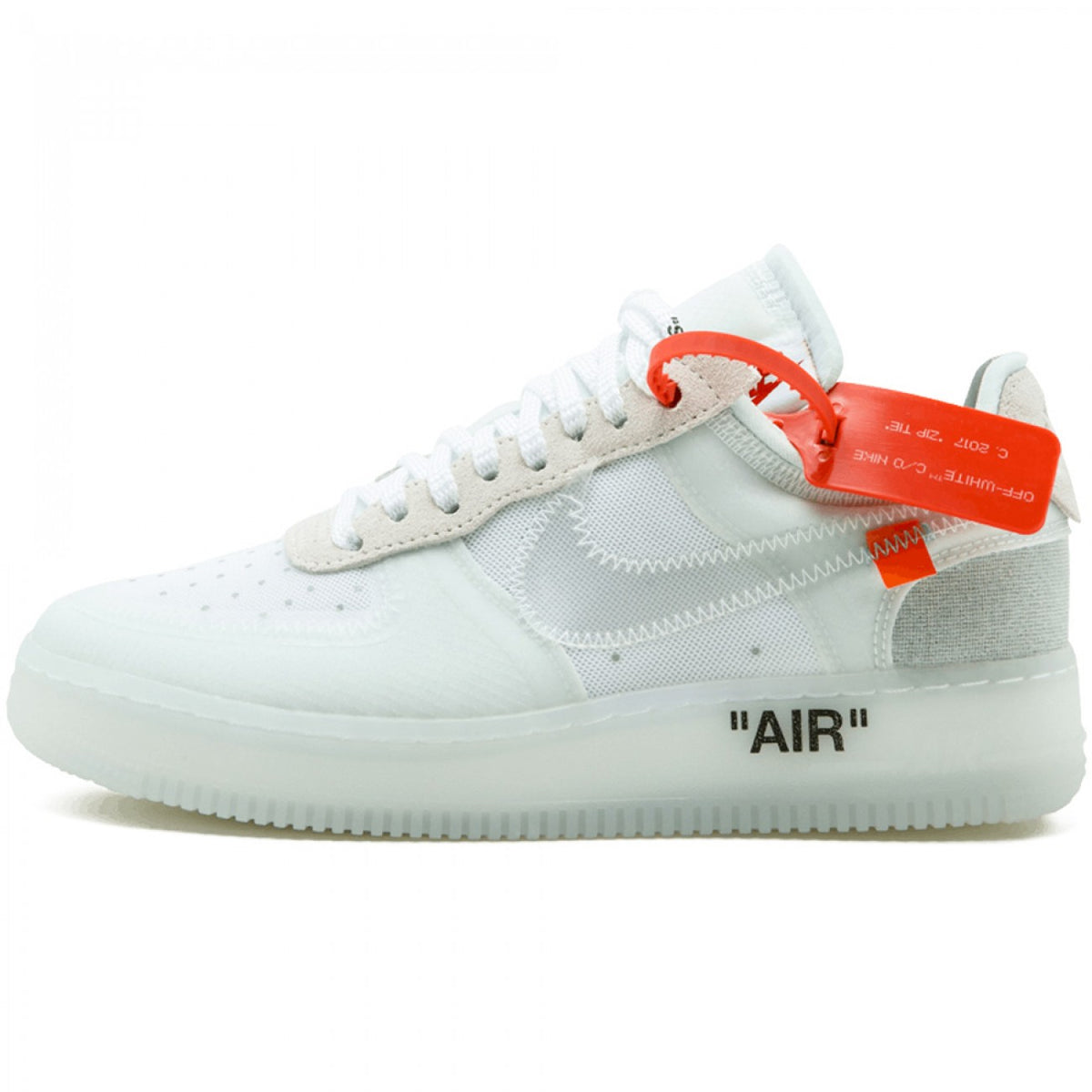 off white high top air force ones