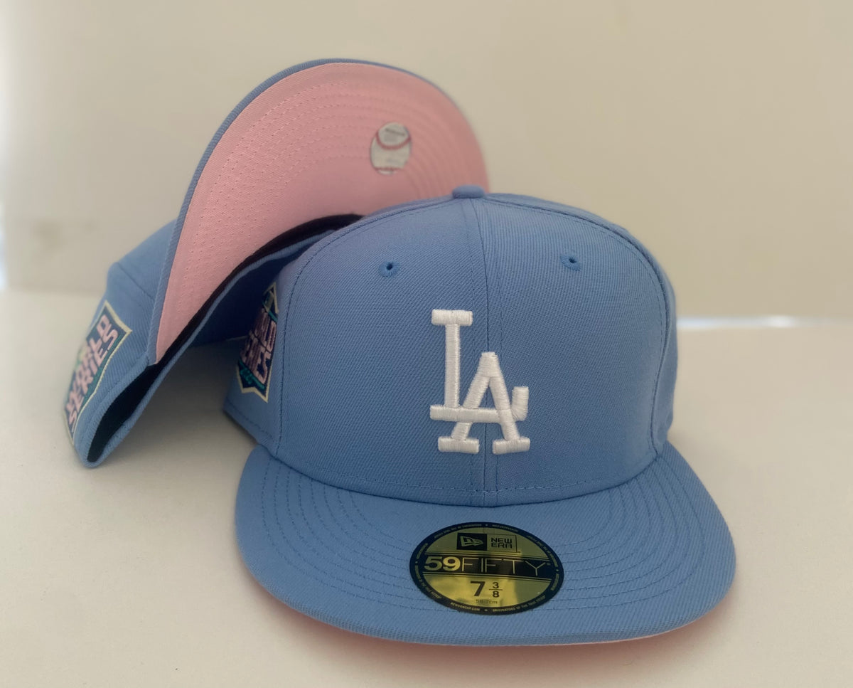 cotton candy dodgers hat