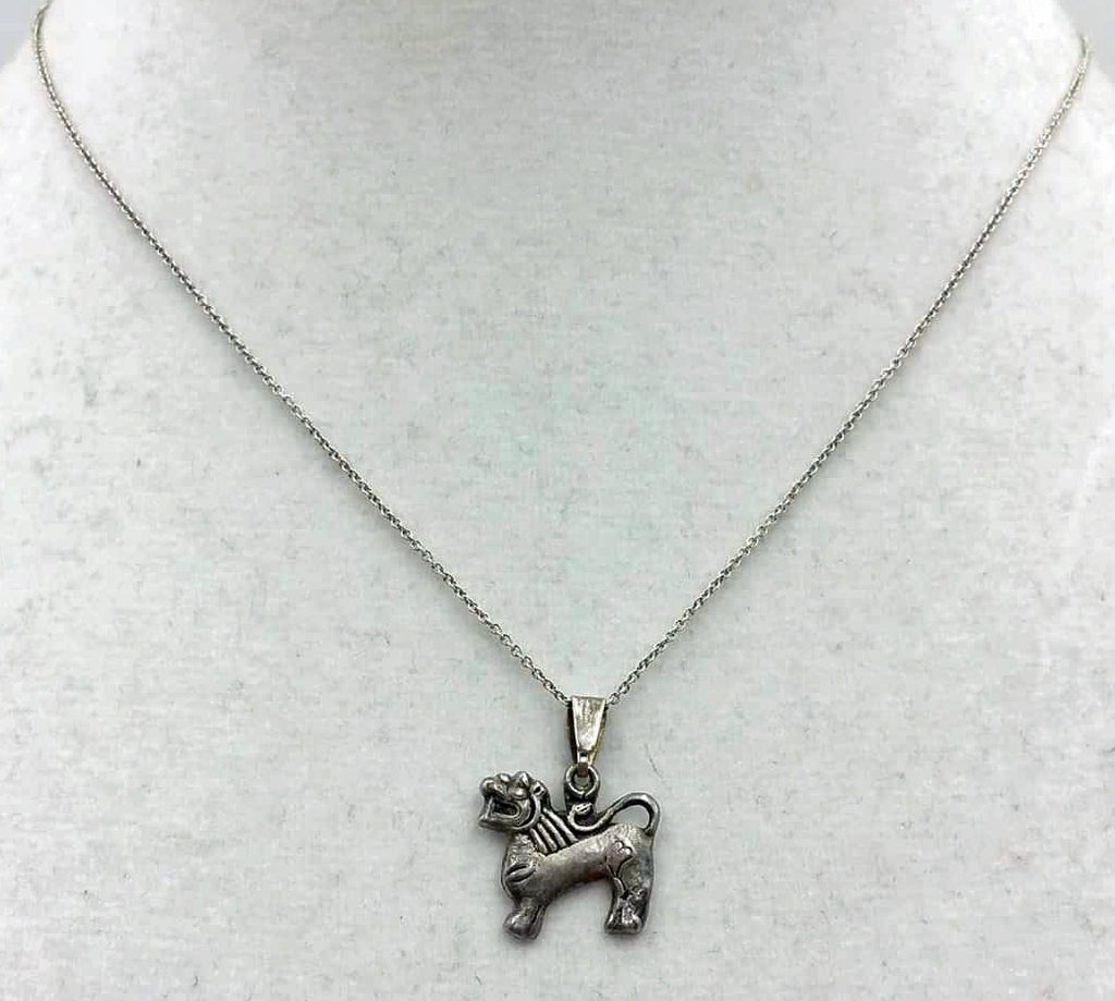 tiffany lion pendant