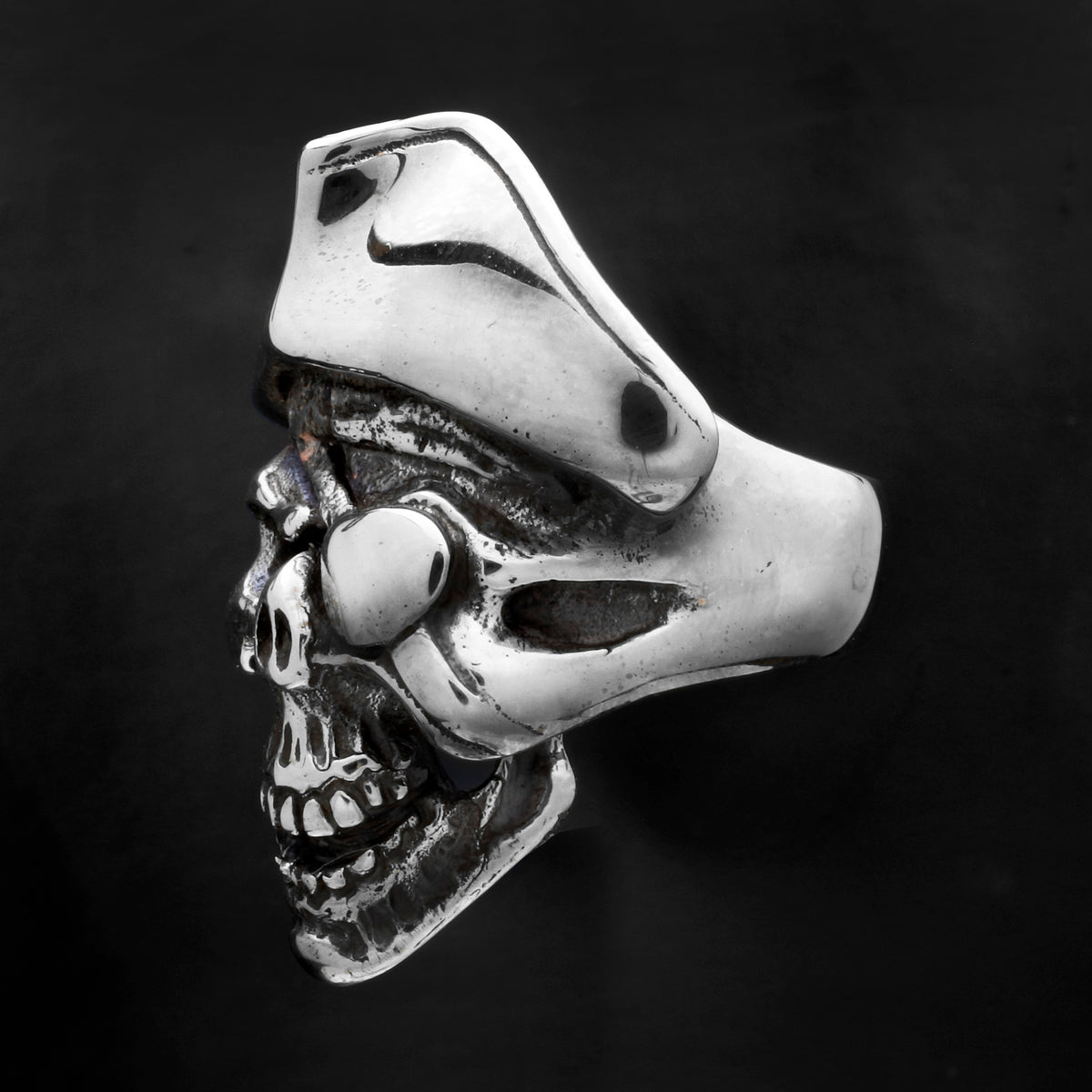 PIRATE Skull Ring CRAZY PIG | angeloawards.com